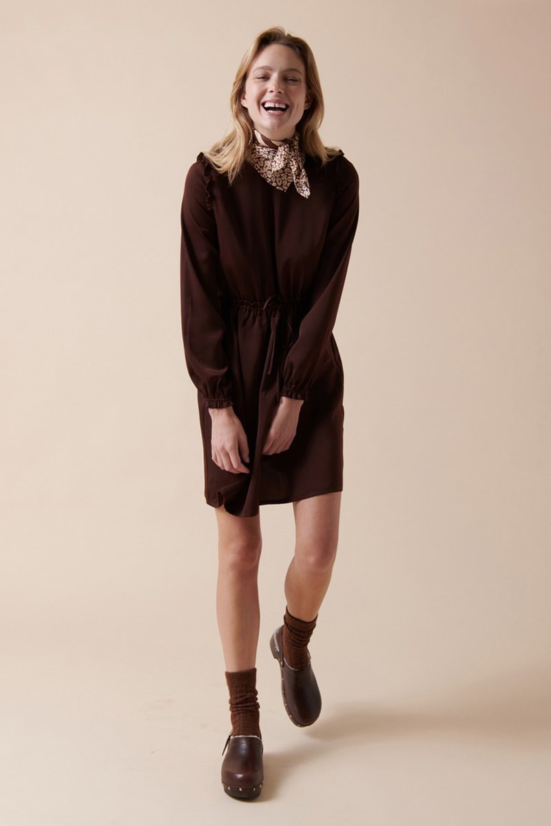 Karl Marc John - Robe Patineuse Ruisseau - Marron