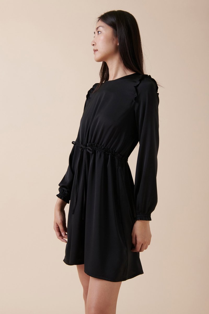Karl Marc John - Vestido skater Ruisseau - Negro