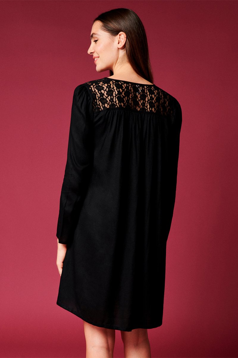 Karl Marc John - Robe Trapèze Rubben - Noir