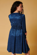 Karl Marc John - Vestido skater Rital - Azul marino