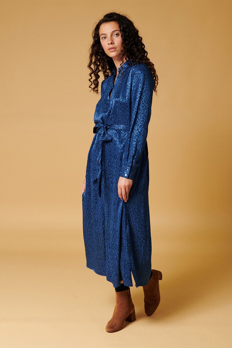 Karl Marc John - Vestido camisero Ritika - Azul marino