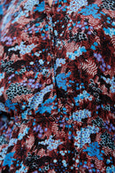 Karl Marc John - Rachelita Midi Dress - Burgundy And Sky