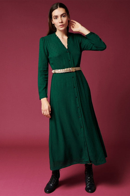 Karl Marc John - Redo Midi Dress - Dark Green