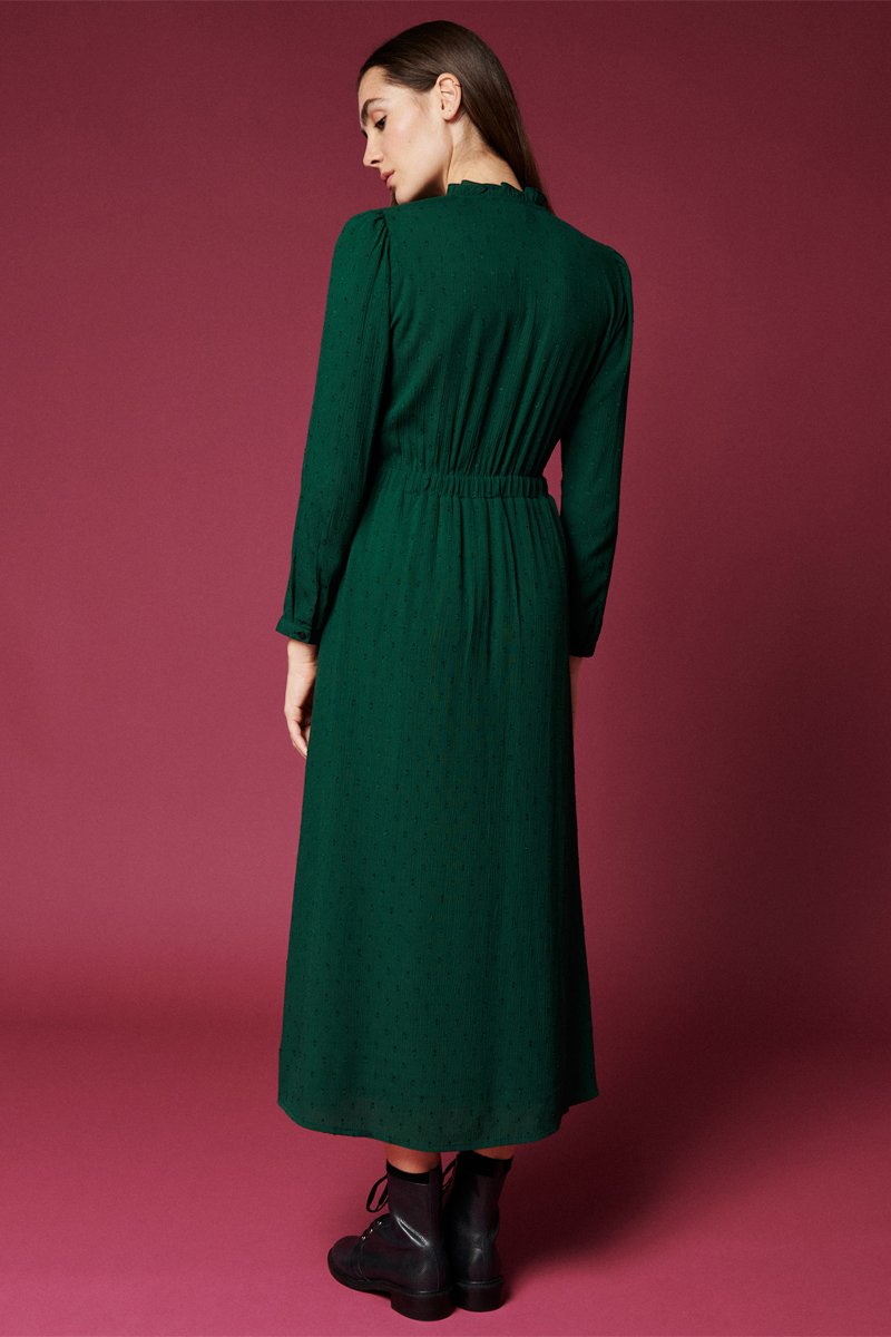 Karl Marc John - Robe Midi Redo - Vert Foncé