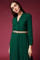 Karl Marc John - Robe Midi Redo - Vert Foncé