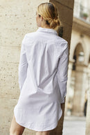 Robe Chemise Caresse - Blanc