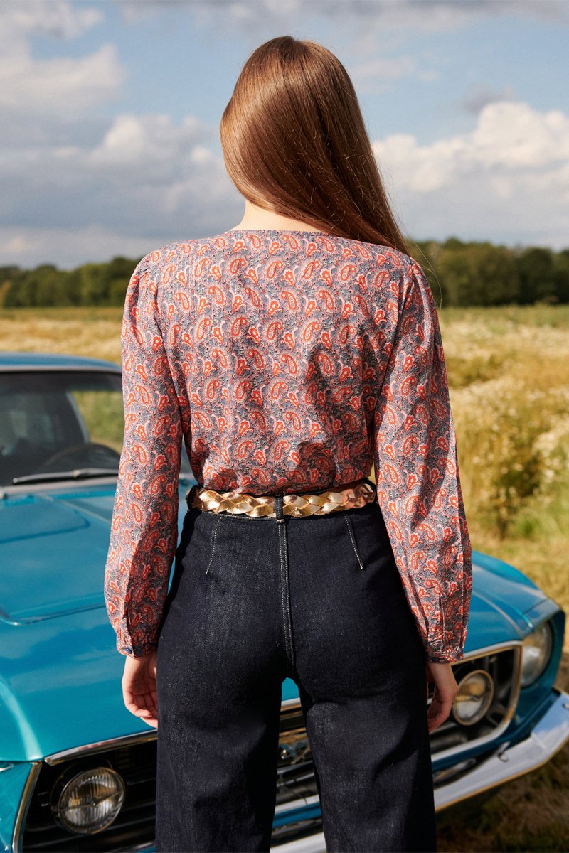 Karl Marc John - Colt Blouse - Navy Blue
