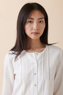 Chemisier En Lin Chapada - Blanc