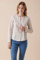 Chemisier En Lin Chapada - Blanc