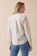 Chemisier En Lin Chapada - Blanc