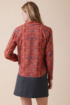 Caucasian Blouse - Red