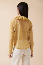 Blusa Chalet - Mostaza