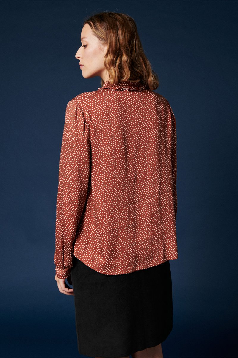 Karl Marc John - Blusa Chai - Marrón