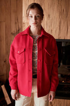 Karl Marc John - Varappe Wool Overshirt - Red