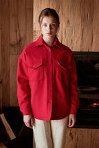 Karl Marc John - Varappe Wool Overshirt - Red