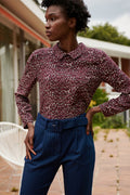 Karl Marc John - Blusa Clema - Burdeos