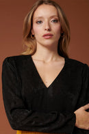 Karl Marc John - Blouse Tiffo - Noir