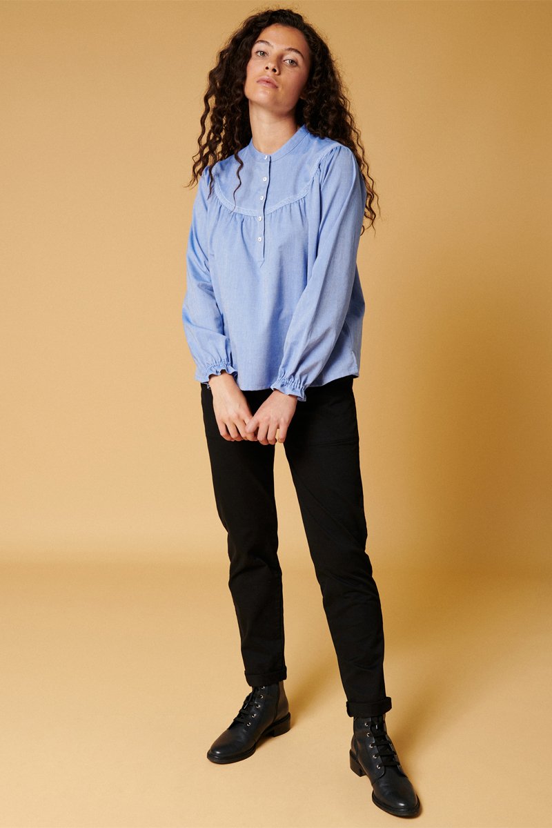 Karl Marc John - Blouse Cosmo - Ciel