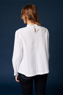 Blouse Cicek - Blanc