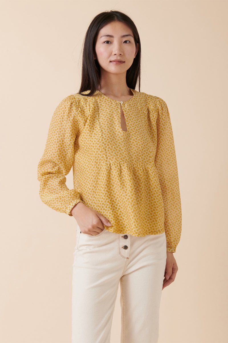 Karl Marc John - Blouse Tangra - Moutarde
