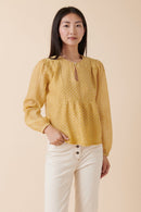 Karl Marc John - Blusa Tangra - Mostaza
