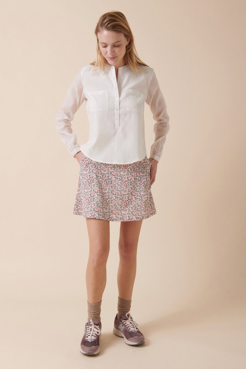 Chamonix Blouse - White