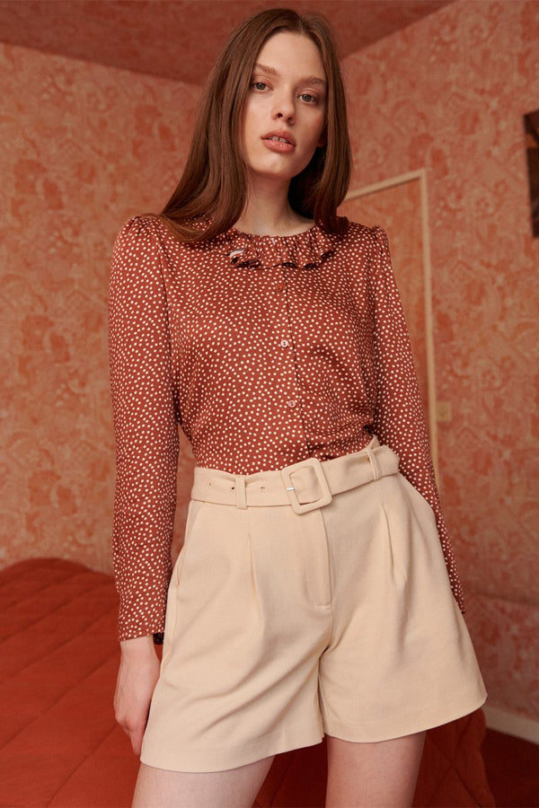 Karl Marc John - Short Taille Haute Illumine - Ivoire