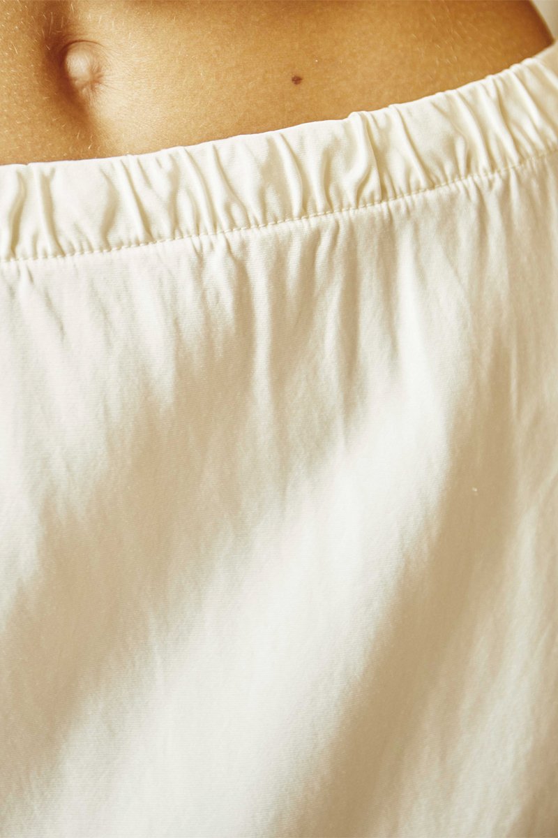 Falda larga Jeanne - Beige
