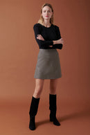 Karl Marc John - Falda trapecio Jasma - Negro