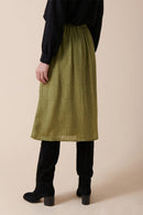 Karl Marc John - Falda midi Jayna - Verde oliva