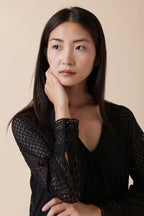 Ravalo Trapeze Dress - Black