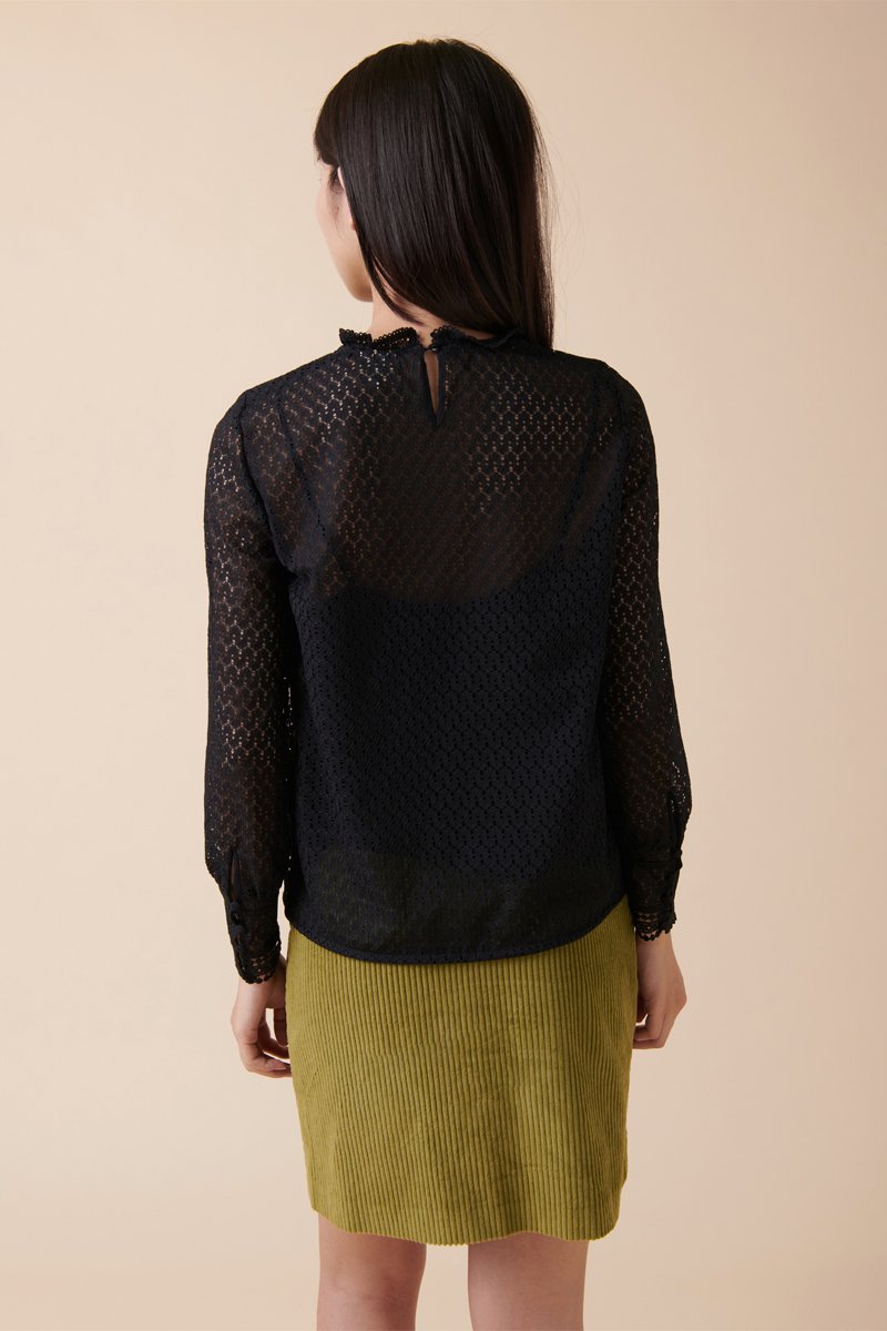 Blouse En Dentelle Tatras - Noir