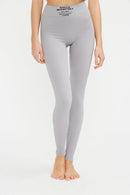 Legging Seamless Cotton - Gris - Stella Mccartney