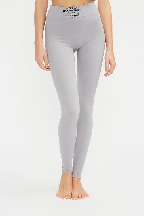 Legging Seamless Cotton - Gris - Stella Mccartney