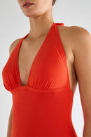 Pain de Sucre - Traje de baño de una pieza Hiba - Naranja