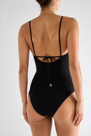 Maillot De Bain Une Pièce Baha - Noir