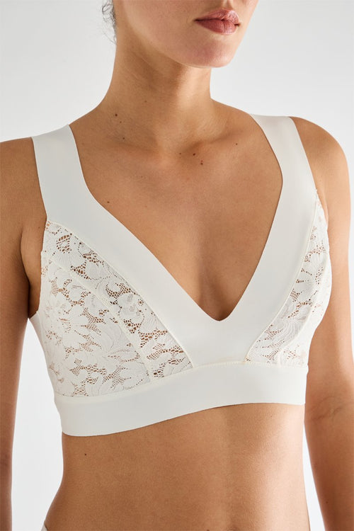 Haut De Lingerie Yoni - Écume