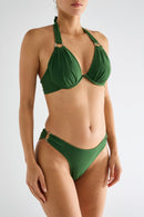 Pain de Sucre - Top de Bikini Mayara - Verde Oliva