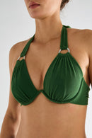 Pain de Sucre - Top de Bikini Mayara - Verde Oliva