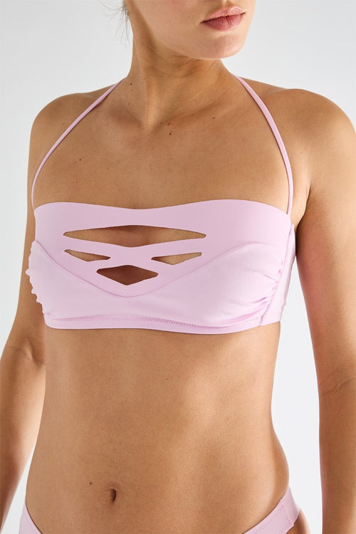 Haut De Maillot Bici - Pink
