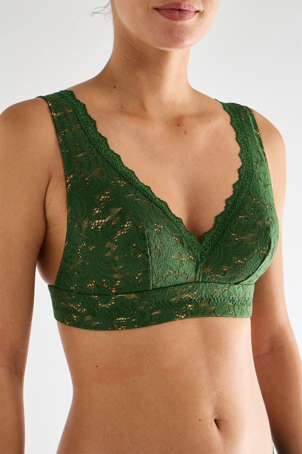 Haut De Lingerie Rivana - Vert Olive