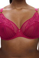 Chantelle - Soutien-Gorge Cabaret S - Rouge