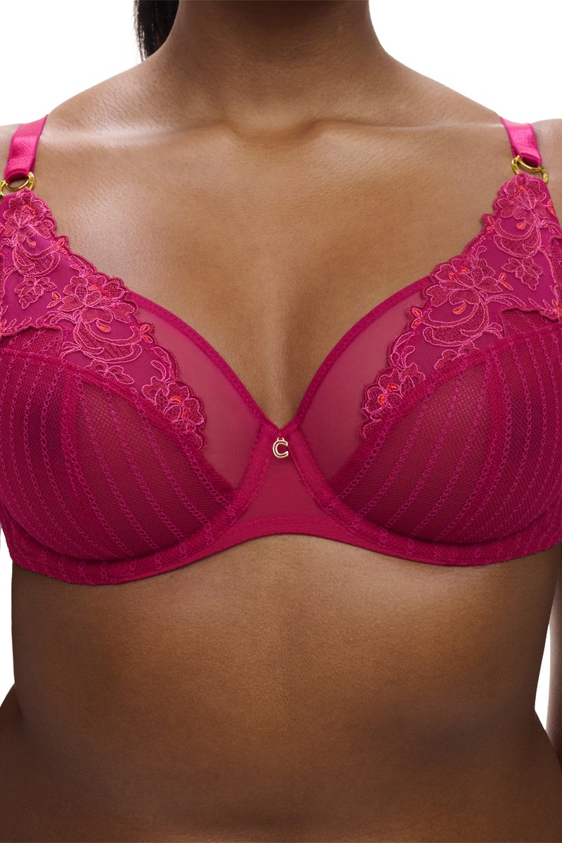 Chantelle - Soutien-Gorge Cabaret S - Rouge