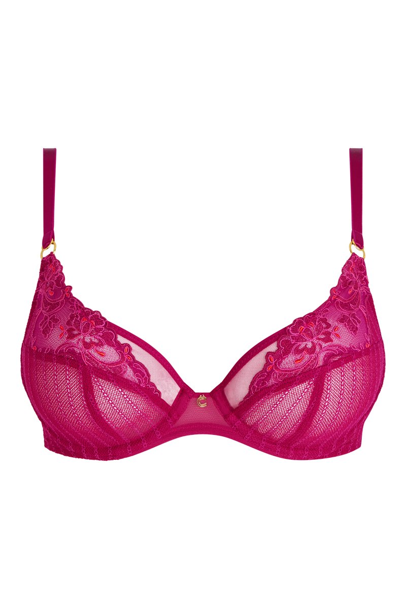 Chantelle - Soutien-Gorge Cabaret S - Rouge