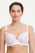 Graphic A Underwired Bra - White