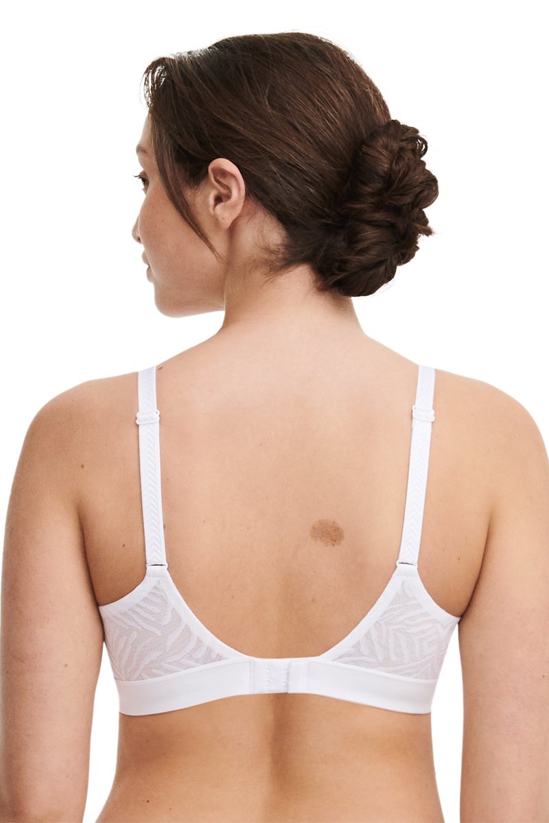 Graphic A Underwired Bra - White