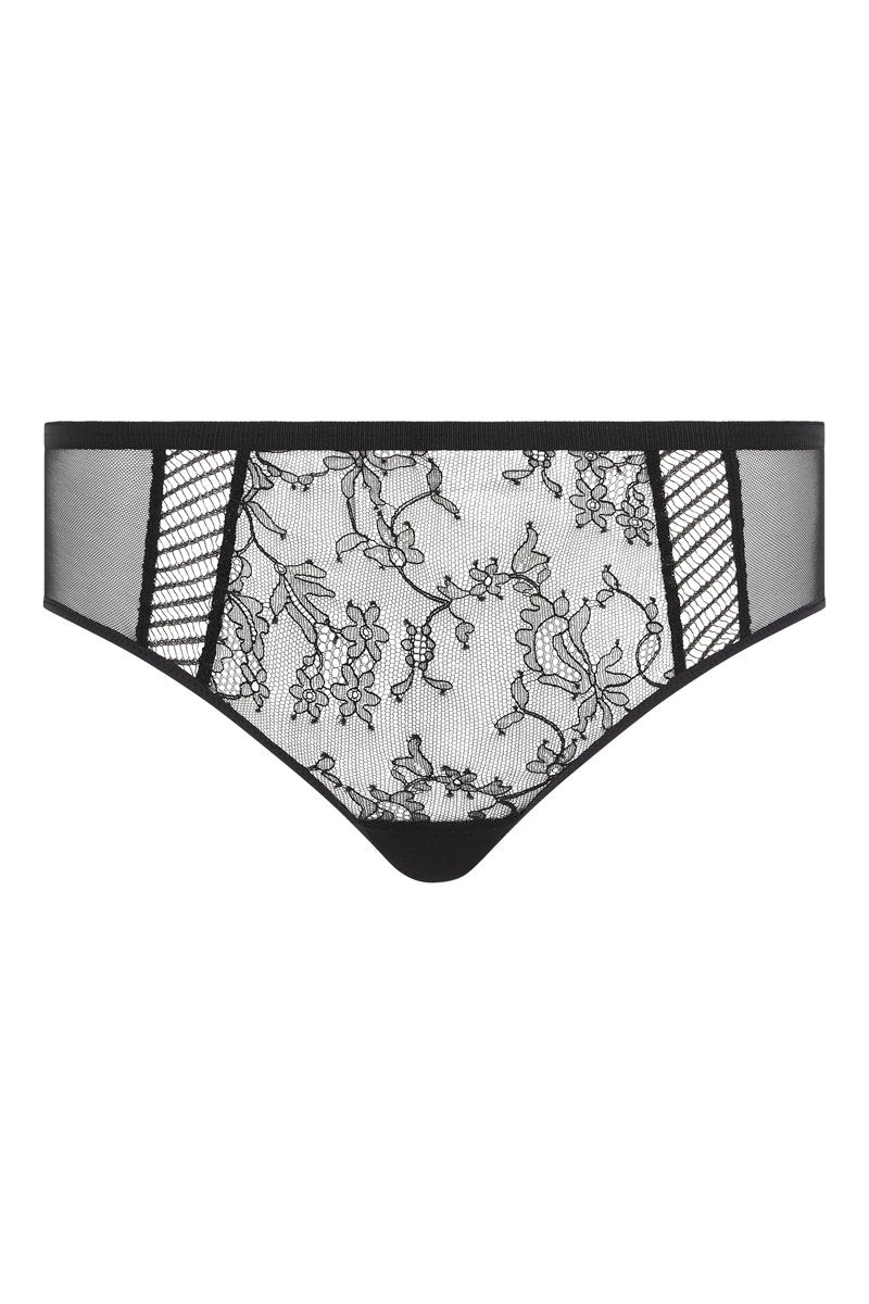 Chantelle - Shorty Txture - Negro