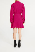 Claudie Pierlot - Shirt Dress - Fuchsia