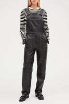 Peto de piel de cordero - Negro