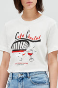 Claudie Pierlot - Camiseta - Crudo